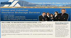 Desktop Screenshot of magnusonassociates.com