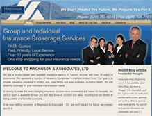 Tablet Screenshot of magnusonassociates.com